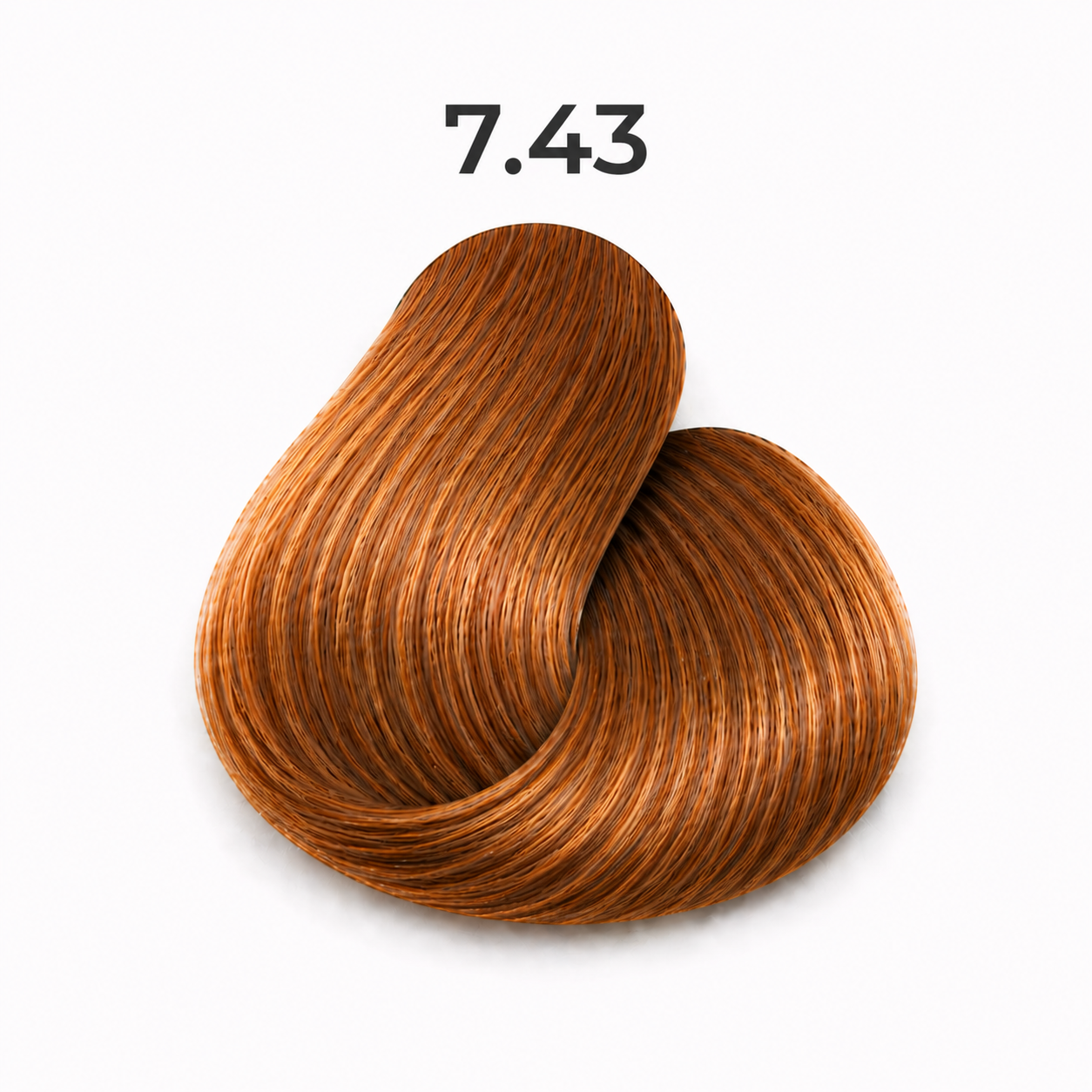 Coloração 7.43 Louro Médio Cobre Dourado Gileade - Imagem 2