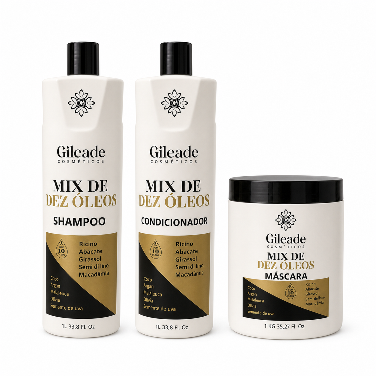 KIT MIX DEZ ÓLEOS 1L